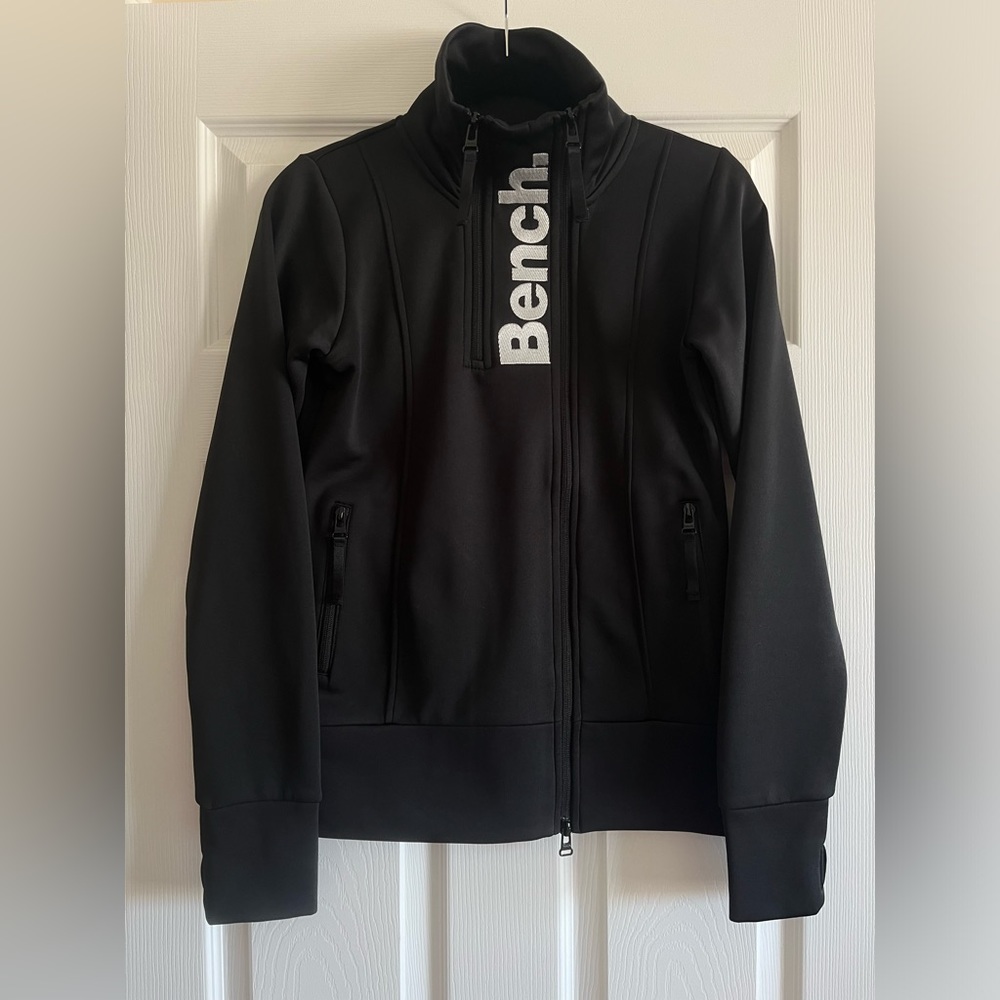 Bench Double Zip Sweater/Jacket - Size M Black